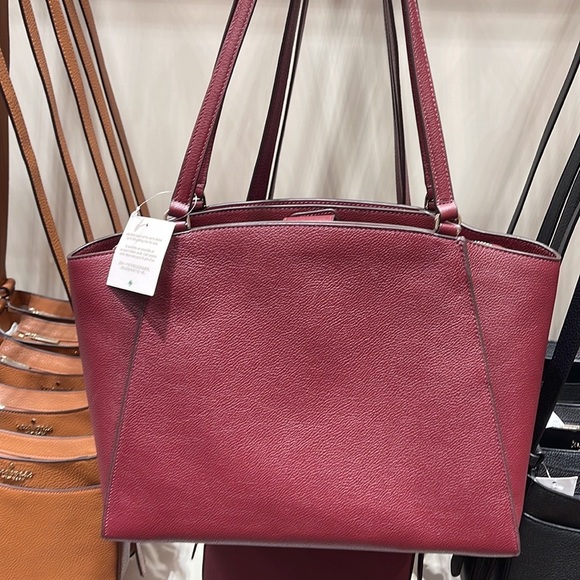 kate spade Bags Kate Spade Brim Laptop Tote Colordeep Berry Poshmark